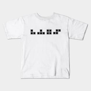 Tetris blocks Kids T-Shirt